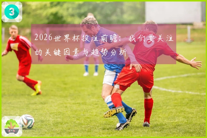 2026世界杯投注前瞻：我们要关注的关键因素与趋势分析